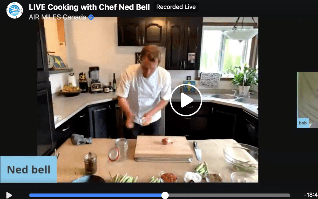 Chef Ned Bell live cooking video
