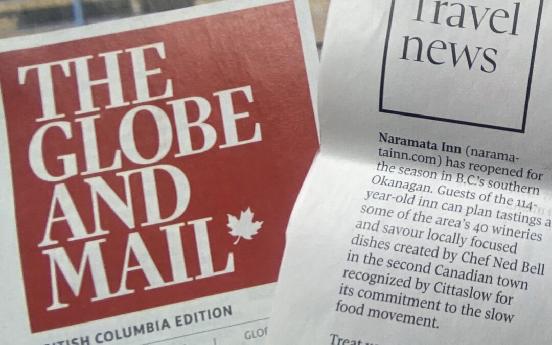 Globe & Mail: Travel News